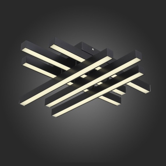 SL933.402.06 Люстра потолочная ST-Luce Черный/Белый,Черный LED 1*36W 3000K/4000K/6000K SAMENTO