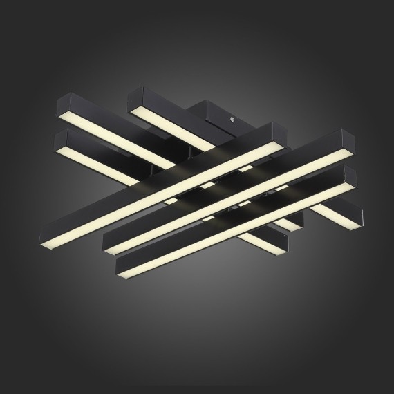 SL933.402.06 Люстра потолочная ST-Luce Черный/Белый,Черный LED 1*36W 3000K/4000K/6000K SAMENTO