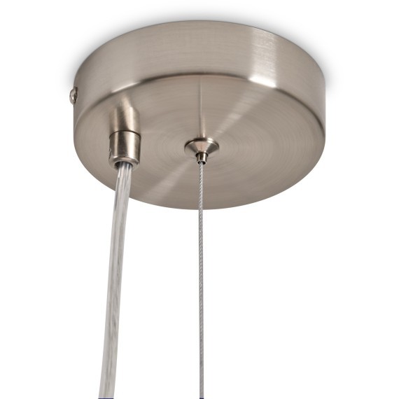 Подвесной светильник с тканевым абажуром 30см и одной лампой E14 Freya Bride FR5367PL-01N