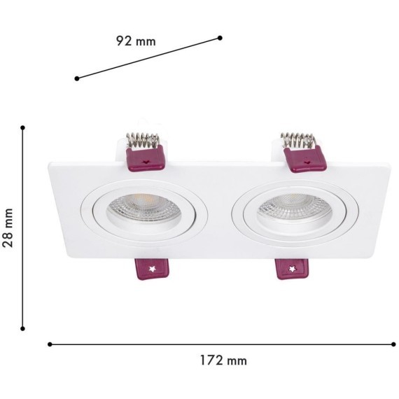 Точечный светильник Lamppu 4647-2C