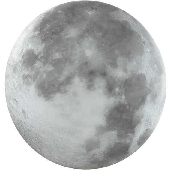 3084/DLN PALE SN 117 Светильник пластик/белый/серый LED 48Вт 3000/4000/6000К D380 IP43 CCT MOON