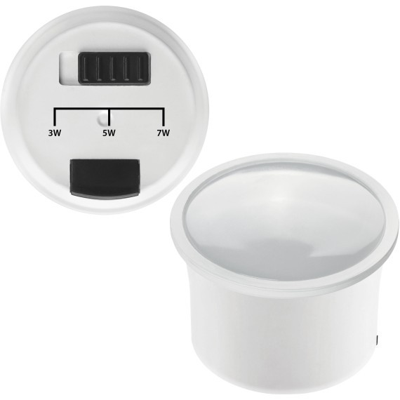 Светодиодный модуль 40x50мм с переключением мощности 3-5-7Вт, макс яркость 560Лм, 120°, 3000К, CRI80 Lightstar 941202