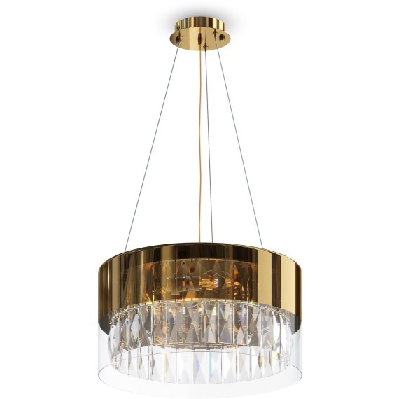 Подвесная люстра хрустальная Wonderland MOD313PL-04G