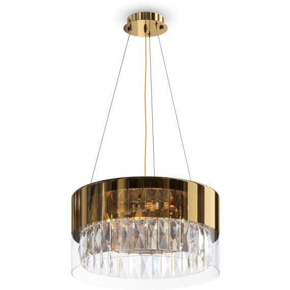 Подвесная люстра хрустальная Wonderland MOD313PL-04G