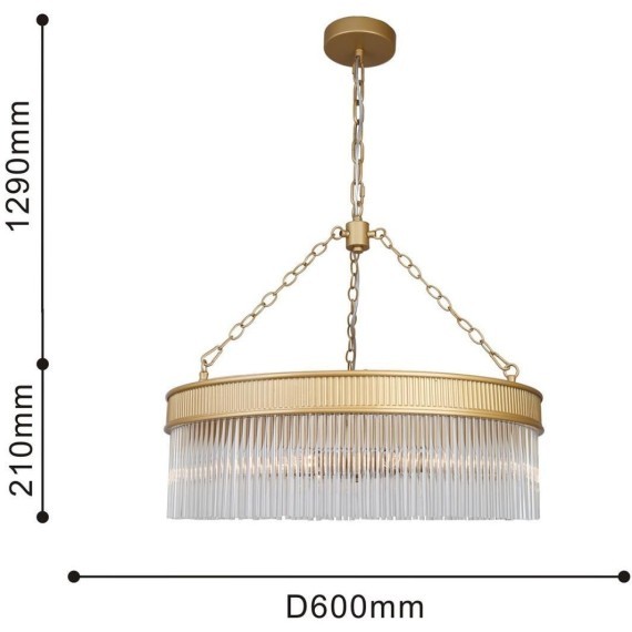 Подвесная люстра Turris 4200-6P
