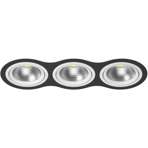 Встраиваемый светильник Lightstar i937060606 Intero 111 под лампы 3xGU10 150W