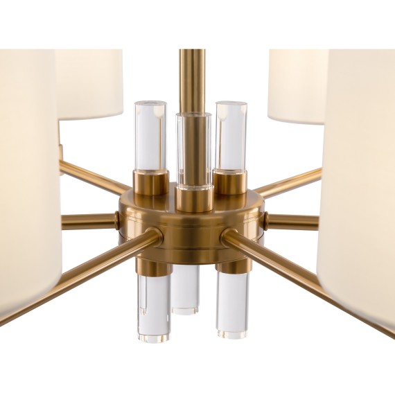 Люстра подвесная Freya FR5186PL-06BS Lino под лампы 6xE14 40W