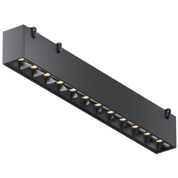 Светильник светодиодный на текстильный шинопровод Maytoni Parity TR128B-12W3K-M-B 955лм 12Вт CRI90