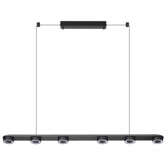 Подвесной линейный светильник IP20 LED 64W 1667Лм  3000K 220V с раздельным вкл. Верх/низ Odeon Light TURMAN 6631/64L