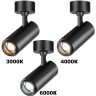 Светильник с  сменой температуры и мощности LED 3000К\4000К\6000К 5W/9W/13W Novotech NAIL 359222 
