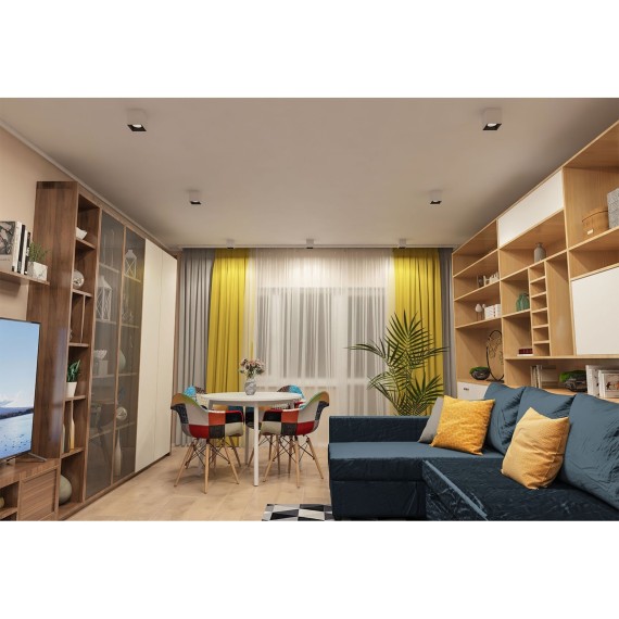 Точечный светильник DK3030 DK3080-WB+WH