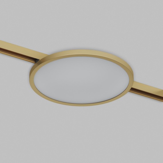 DK5763-SB Трековый магнитный светодиодный светильник Denkirs Shine 48V CRI90+ 3000К 1200Лм 120° 15Вт