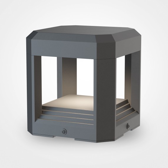 Уличный наземный светильник Maytoni O019FL-L13GR3K Royal Mile IP65 светодиодный LED 13W