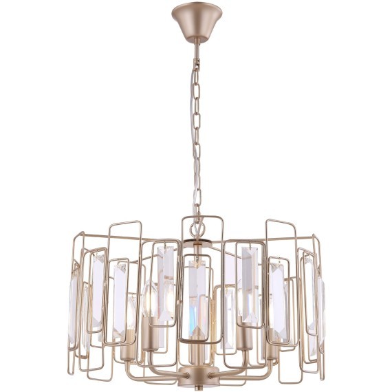 Подвесная люстра хрустальная Rowena FR5045PL-05G