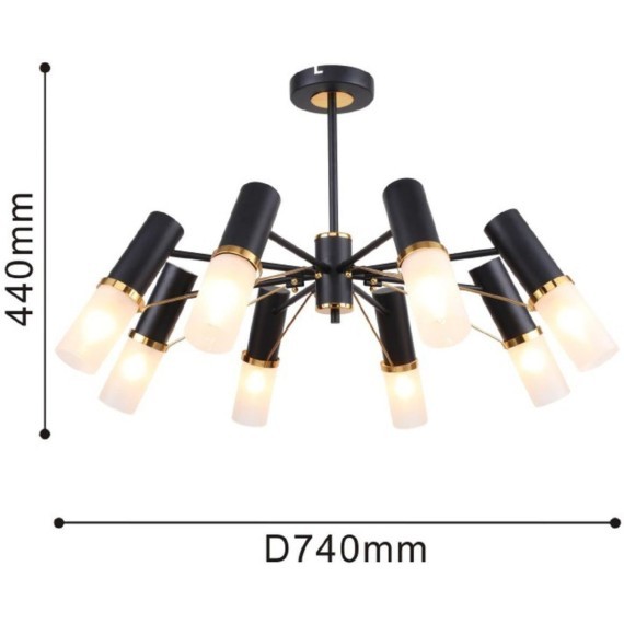 Потолочная люстра Viator 2558-8P