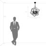 Люстра подвесная Lightstar 732267 Gabbia под лампы 6xE14 240W