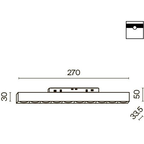 TR076-2-20W4K-B Трековый магнитный светодиодный светильник Maytoni Gravity CRI90+ 4000К 1140Лм 30° 20Вт