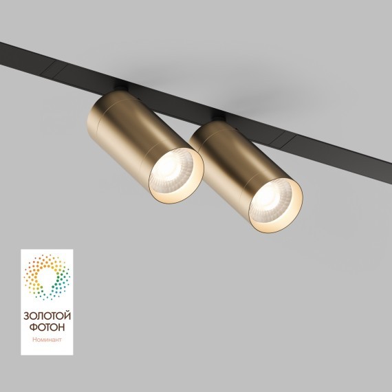 DK8012-BG Трековый магнитный светодиодный SMART (TUYA, Алиса, Wi-Fi, пам. настроек) светильник Denkirs SMART 220V CRI90+ 3000-6000К 1560Лм 24° 18Вт