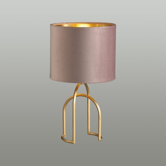 5661/1T MODERNI LN23 122 матовое золото, розовый Настольная лампа E14 40W 220V STACY