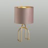 5661/1T MODERNI LN23 122 матовое золото, розовый Настольная лампа E14 40W 220V STACY