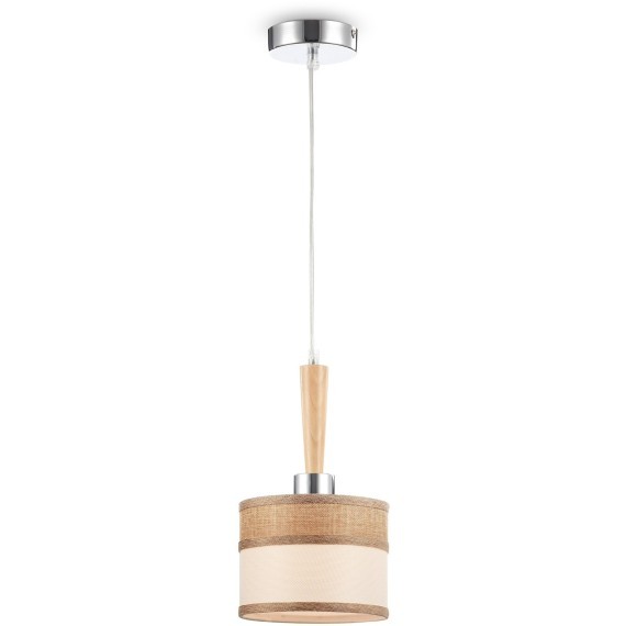 Подвесной светильник с 1 плафоном Freya FR5329-PL-01-CH HELEN под лампу 1xE27 40W