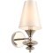 SL1137.101.01 Светильник настенный Никель/Белый E14 1*40W RIONFO