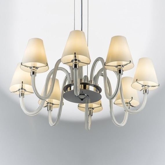 Люстра подвесная Lightstar 760086 Bianco под лампы 8xG9 320W