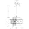 Подвесной светильник Freya FR5249PL-03BG1