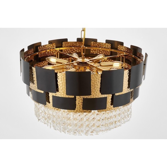 Подвесной светильник Lumina Deco LDP 7045-600 BK+GD