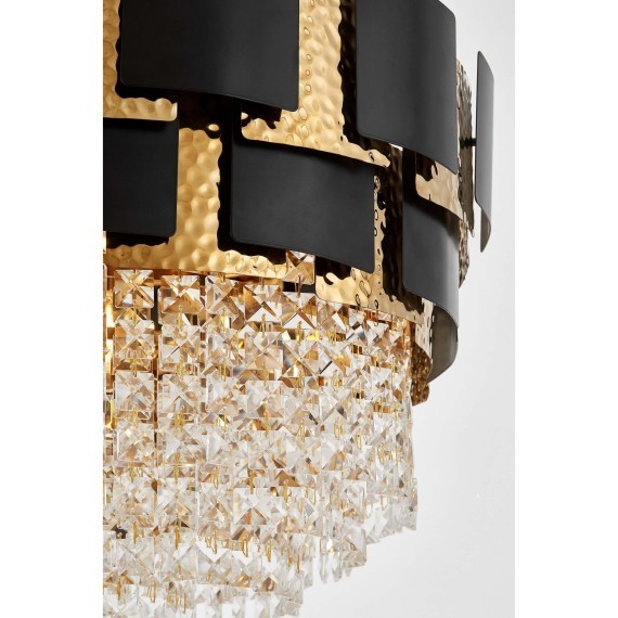 Подвесной светильник Lumina Deco LDP 7045-600 BK+GD