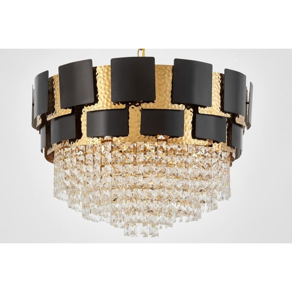 Подвесной светильник Lumina Deco LDP 7045-600 BK+GD