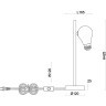 Настольный светильник Freya FR5372TL-01BS