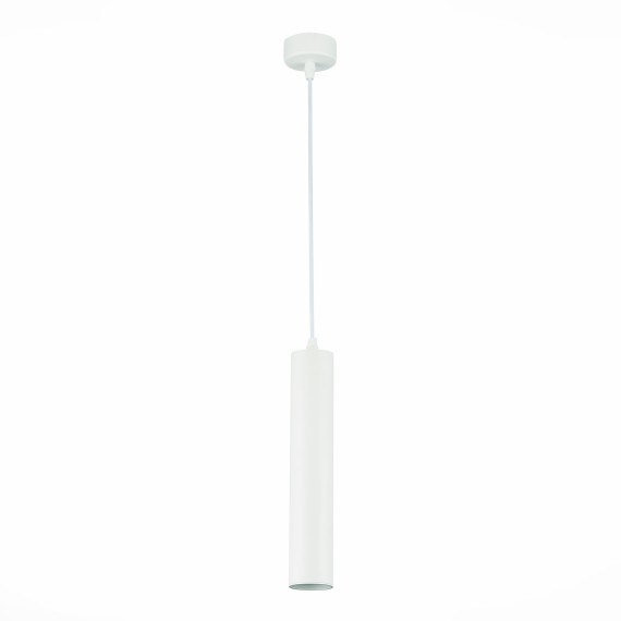 ST151.503.01 Светильник подвесной Белый GU10 1*50W  IP20 D54xH290 220V Без ламп Подвесные светильники