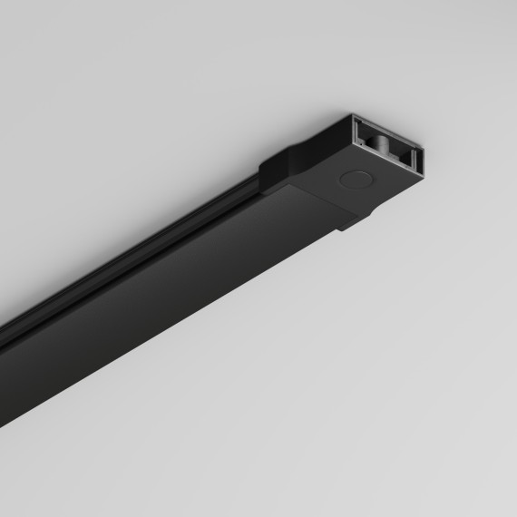 Плоский магнитный 1м шинопровод толщиной 6.7мм Denkirs AIR TR5201-BK