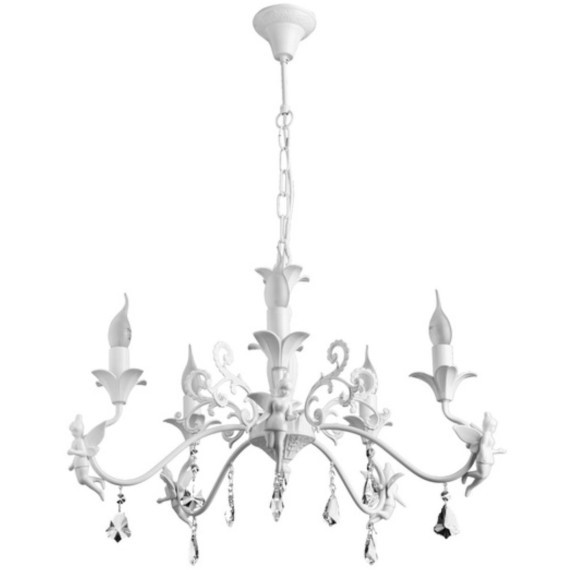 Люстра подвесная Arte Lamp A5349LM-5WH ANGELINA под лампы 5xE14 40W