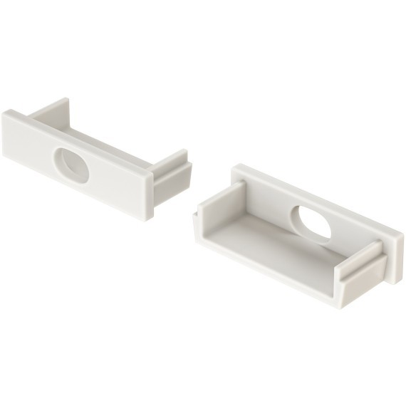 Комплект заглушек (для профиля ALM003S-2M) 10шт.  ALM003EC