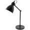 49469 Настольная лампа PRIDDY, 1х40W (E27), H425, сталь, черный