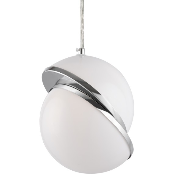 Подвесной светильник с 1 плафоном Freya FR5181PL-01CH Element под лампу 1xE27 6W