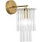 SLE1122-301-01 Светильник настенный Латунь/Прозрачный E14 1*40W LYNDEN