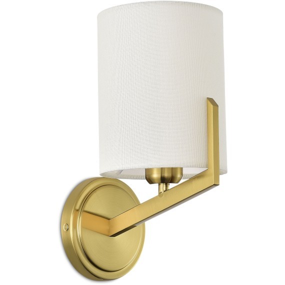 SLE3010-301-01 Светильник настенный Латунь/Белый E27 1*60W LINTON