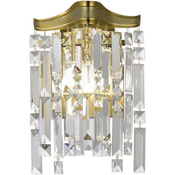 SL1659.301.01 Светильник настенный ST-Luce Латунь/Прозрачный E14 1*60W OFELIA