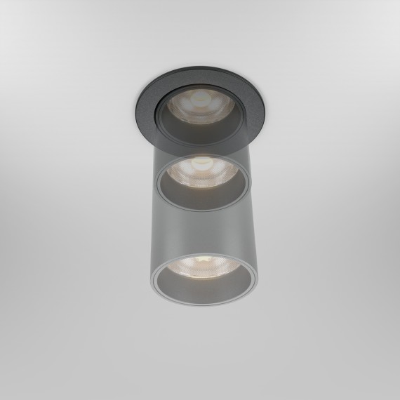 Встраиваемый светильник Maytoni FOCUS LED 3000K 12Вт 60° DL125-L12-3K-B