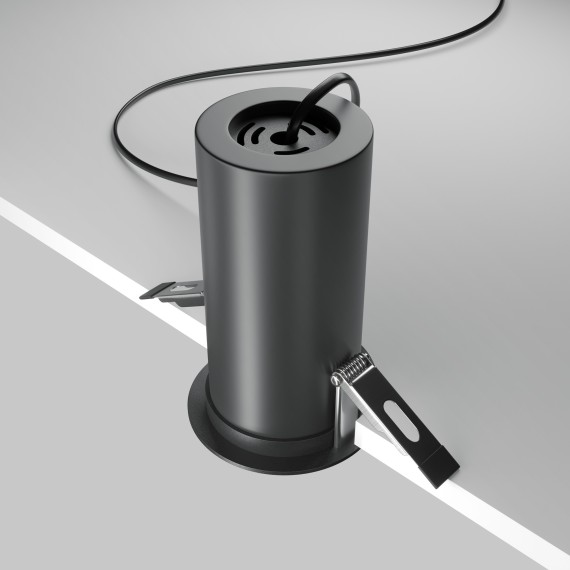 Встраиваемый светильник Maytoni FOCUS LED 3000K 12Вт 60° DL125-L12-3K-B