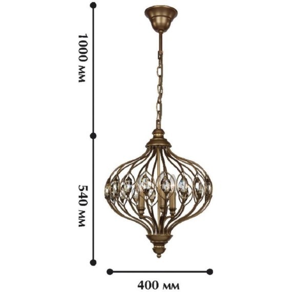Подвесной светильник Fes 1382-3P