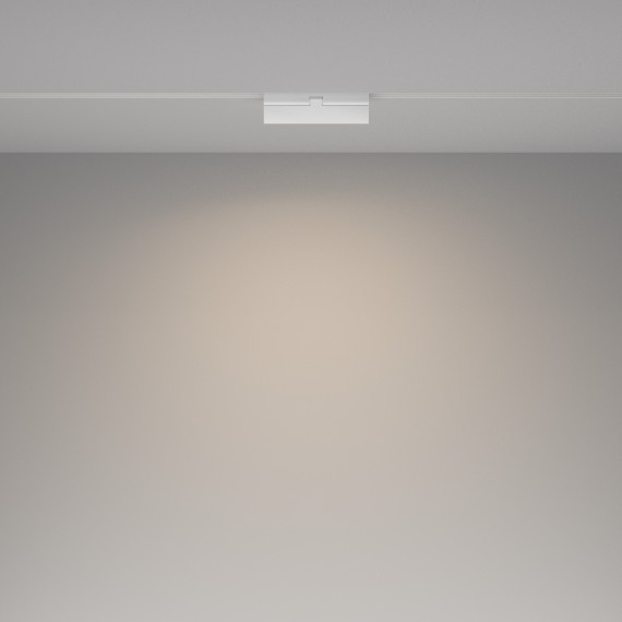 TR036-2-12W4K-W Трековый магнитный светодиодный светильник Maytoni Exility CRI90+ 4000К 600Лм 120° 12Вт