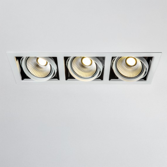 Встраиваемый светильник Lightstar 214130 Cardano под лампы 3xAR111 150W