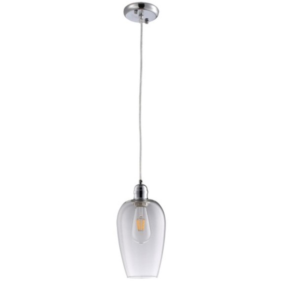 Подвесной светильник с 1 плафоном Arte Lamp A9291SP-1CC TRENTO под лампу 1xE27 40W