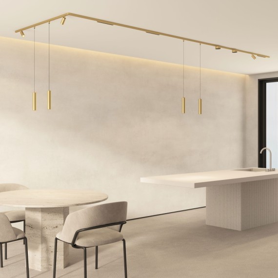 DK5771-SB Трековый магнитный светодиодный светильник Denkirs Shine 48V CRI90+ 3000К 790Лм 24° 10Вт