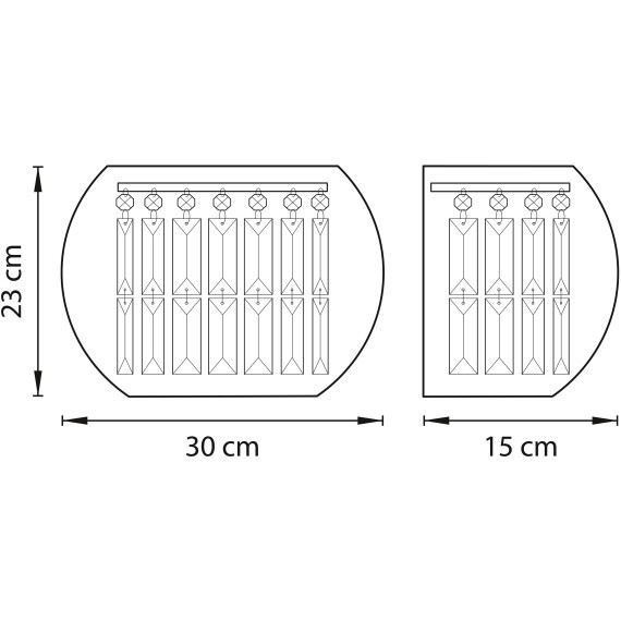 Бра Acquario Lightstar 753634