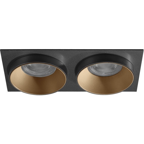 Светильник встраиваемый Crystal Lux CLT 044C2 GO-BL-BL 